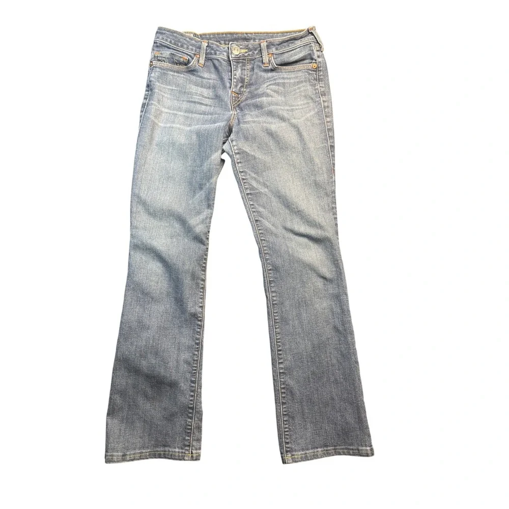 True Religion Tony Jeans Mens 30‎ Made in USA Medium Wash Straight Denim